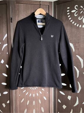 Champs Men’s Black Half-Zip Pullover Sweater